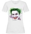 Жіноча футболка Joker paint Білий фото