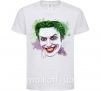 Детская футболка Joker paint Белый фото