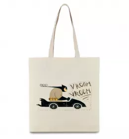 Эко-сумка Batmobile Бежевый фото