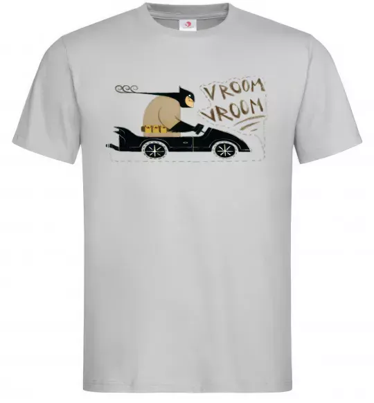 Мужская футболка Batmobile Серый фото