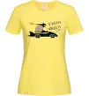 Женская футболка Batmobile Лимонный Женская футболка Batmobile Лимонный фото