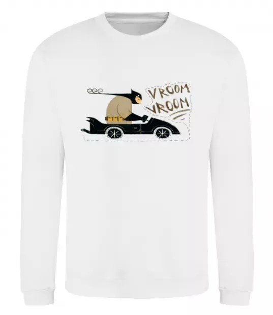 Свитшот Batmobile Белый фото