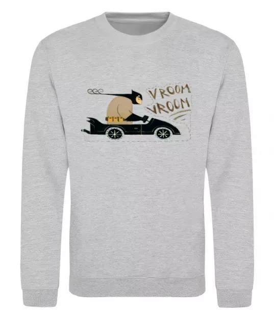 Свитшот Batmobile Серый меланж фото