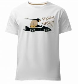 Мужская премиум футболка Batmobile