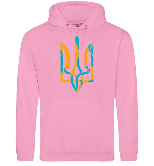 Жіноча толстовка (худі) Тризуб weavy gerb Рожевий фото