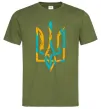 Чоловіча футболка Тризуб weavy gerb Оливковий Чоловіча футболка Тризуб weavy gerb Оливковий фото
