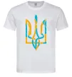 Чоловіча футболка Тризуб weavy gerb Білий Чоловіча футболка Тризуб weavy gerb Білий фото