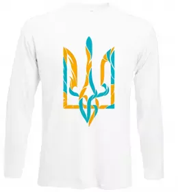 Лонгслив Герб - цвіт Белый фото