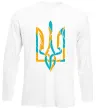 Лонгслив Тризуб weavy gerb Белый фото