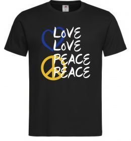 Мужская футболка LOVE PEACE Мужская футболка LOVE PEACE