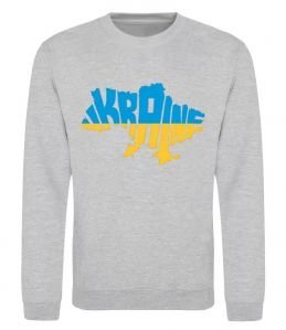 Свитшот UKRAINE MAP