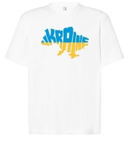 Футболка Оверсайз UKRAINE MAP Футболка Оверсайз UKRAINE MAP