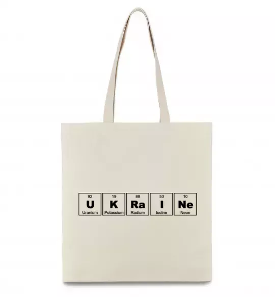 Еко-сумка Ukraine Table Бежевий фото