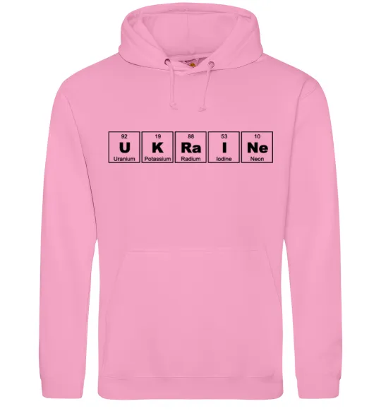 Мужская толстовка (худи) Ukraine Table Розовый фото