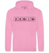 Мужская толстовка (худи) Ukraine Table Розовый фото