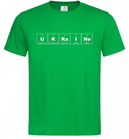 Мужская футболка Ukraine Table Зеленый фото