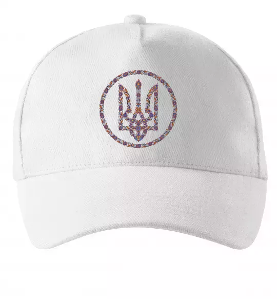 Кепка ROUND GERB Белый фото