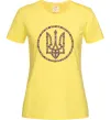Жіноча футболка ROUND GERB Лимонний Жіноча футболка ROUND GERB Лимонний фото