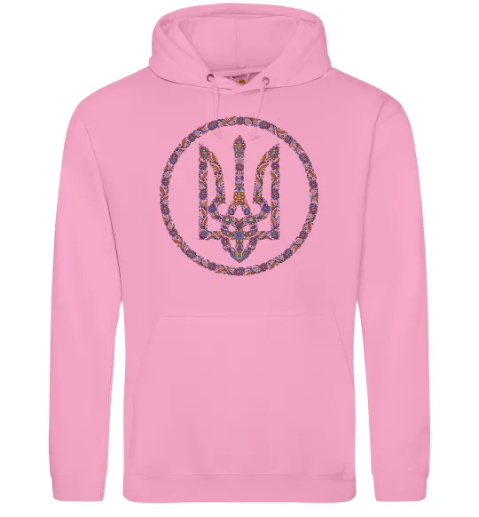 Жіноча толстовка (худі) ROUND GERB Рожевий фото