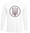 Лонгслів ROUND GERB Білий фото