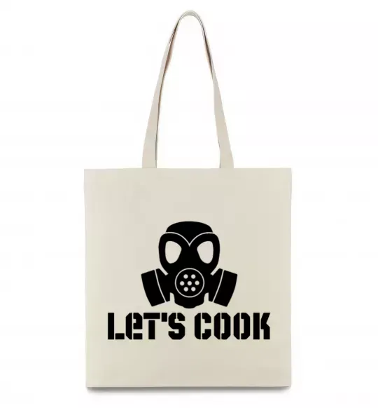 Эко-сумка Let's cook Бежевый фото