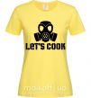 Женская футболка Let's cook Лимонный фото