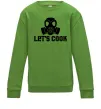Дитячий світшот Let's cook Лаймовий Дитячий світшот Let's cook Лаймовий фото