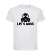 Дитяча футболка Let's cook Білий фото