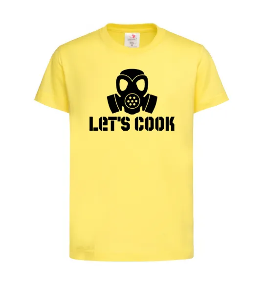 Дитяча футболка Let's cook Лимонний фото