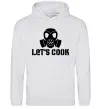 Мужская толстовка (худи) Let's cook Серый меланж Мужская толстовка (худи) Let's cook Серый меланж фото