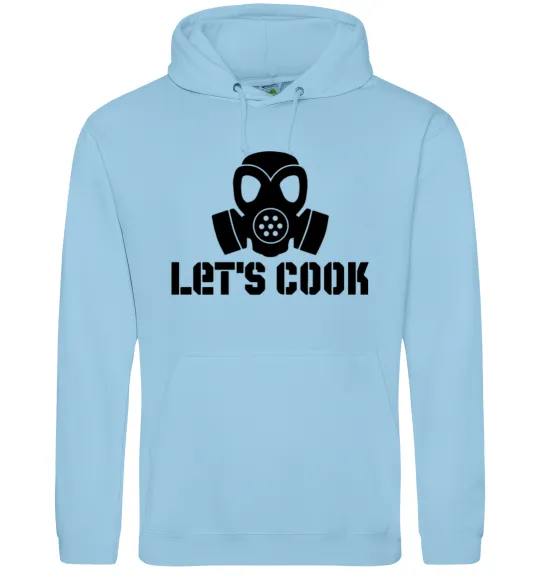 Жіноча толстовка (худі) Let's cook Блакитний фото