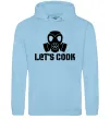 Жіноча толстовка (худі) Let's cook Блакитний фото
