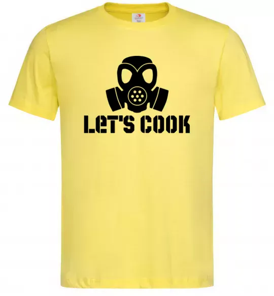 Чоловіча футболка Let's cook Лимонний фото
