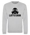 Світшот Let's cook Сірий меланж Світшот Let's cook Сірий меланж фото