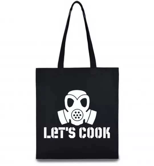Эко-сумка Let's cook Черный фото