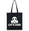 Эко-сумка Let's cook Черный фото