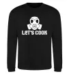 Свитшот Let's cook Черный Свитшот Let's cook Черный фото
