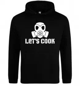 Женская толстовка (худи) Let's cook Черный фото
