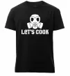 Мужская премиум футболка Let's cook Черный фото