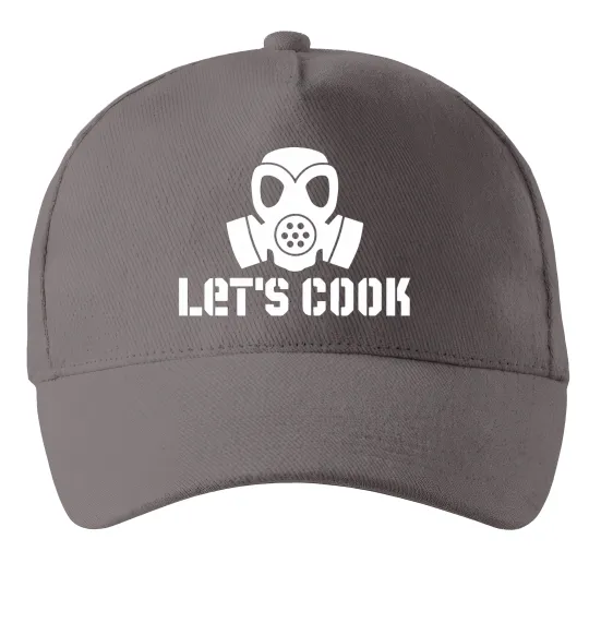 Кепка Let's cook Серый фото