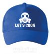 Кепка Let's cook Ярко-синий фото