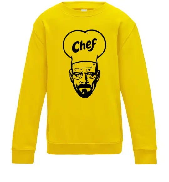 Дитячий світшот Шеф Сонячно жовтий фото