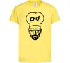 Дитяча футболка Шеф Лимонний фото