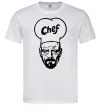 Чоловіча футболка Шеф Білий фото