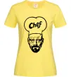 Жіноча футболка Шеф Лимонний Жіноча футболка Шеф Лимонний фото