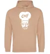 Жіноча толстовка (худі) Шеф Пісочний Жіноча толстовка (худі) Шеф Пісочний фото