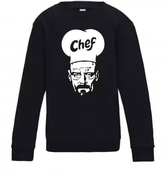 Дитячий світшот Шеф Чорний фото