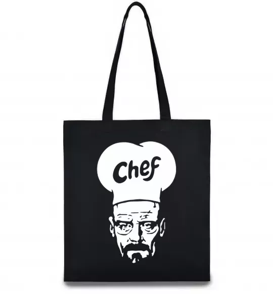 Эко-сумка Шеф Черный фото