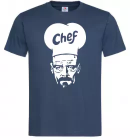 Мужская футболка Шеф Темно-синий фото
