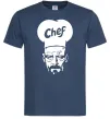 Чоловіча футболка Шеф Темно-синій фото
